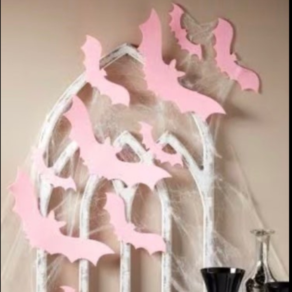Set of 10 Pink Bats